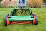 Mowing a lawn with a cylinder mower