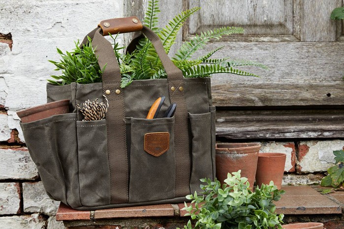BBC Gardeners’ World Magazine - Waxed canvas gardening bag