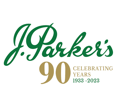 J.Parker's 90th Anniversary logo